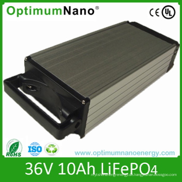 36V 10ah LiFePO4 / Lithium-Ionen-Phosphot-Batterie für E-Scooter, E-Bike